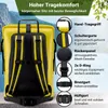 SCANDIC NATURE PIONEER 55L Rucksack wasserdicht gelb Produktbild-Vorschau 3