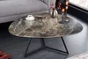 riess-ambiente Couchtisch MARVELOUS 90cm taupe marmoriert Produktbild-Vorschau 3