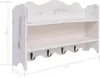 vidaXL Nástěnná šatní skříň bílá 50 x 10 x 30 cm dřevo Náhled obrázku produktu 6