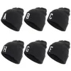 MSTRDS Beanie Letter Cuff Knit Beanie Black Produktbild-Vorschau 2
