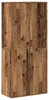 vidaXL Hochschrank mit Regal Altholz 80 x 39 x 178 cm Produktbild-Vorschau 1