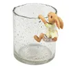 Clayre & Eef Figur Kaninchen 5x5x9 cm Braun Gelb Polyresin Produktbild-Vorschau 4