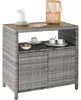 Gartenschrank Monscia höhenverstellbare Füße, 90 x 55,5 x Produktbild-Vorschau 2