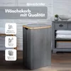 Björn&Schiller Wäschekorb hoch und schmal, grau, mit Produktbild-Vorschau 2