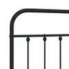 vidaXL Kopfteil Metall Schwarz 75 cm - Kopfteil - Kopfteile Produktbild-Vorschau 6
