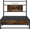 VidaXL 4106901, Dąb, 96 cm, 2,07 m, 91,5 cm, 900 x 2000 mm, Podgląd zdjęcia produktu 5