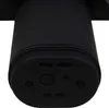 A close-up view of the bottom of a black cylindrical object, likely a battery pack or part of a device, showing ports and a central button. Produktbild-Vorschau