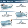 XINZI Faltbare Badewanne 148*62*53cm Tragbare Badewanne Produktbild-Vorschau 6