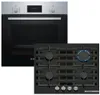 Herdset BOSCH Backofen Schnellaufheizung Teleskopauszug + Produktbild-Vorschau 1