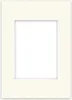 A square mat with a rectangular opening in the center, on a white background. Produktbild-Vorschau