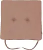 Sitzkissen Hocker Soraya 2078 braun 40x40x3,5 cm KETTtex Produktbild-Vorschau 1
