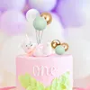 Champagner Rose Kuchendekoration Kugeln,Boho für Produktbild-Vorschau 4