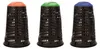Poubelle de jardin - Vario - D 56 x H 88 cm - Noir et vert Voir les images du produit 1