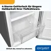 Exquisit Kühl-Gefrierkombination KGC265-70-NF-040C Produktbild-Vorschau 8