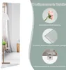 A full-length mirror is shown in a room setting, with marketing details on the right side. Náhled obrázku produktu