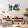 Bild auf Leinwand - Leinwandbild - Bäume Wiese Sommer - Produktbild-Vorschau 7
