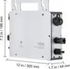 VEVOR micro inverter solare grid-tie, 600 W, micro inverter Anteprima dell’immagine prodotto 8
