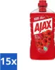 Ajax Allzweckreiniger Fete de Fleur Rote Blumen 1 Liter - Produktbild-Vorschau 1