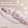 ELONEO Zijslapenkussen met hoes, kussens voor tijdens het Productafbeelding-voorbeeld 8