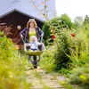 Relaxdays Schubkarrenrad mit Schlauch, 2er Set Produktbild-Vorschau 3