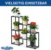 DanDiBo Étagère à fleurs indoor Métal Noir 6 niveaux 96578 Voir les images du produit 3