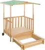 piaskownica tectake® Gretchen 106 x 105 x 137 cm Podgląd zdjęcia produktu 1