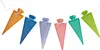 Oblique Unique 6x Zuckertüte als Einladungskarten oder Produktbild-Vorschau 3