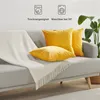 Blumtal 2er Set Kissenbezug 50x50 cm Samt - edler Produktbild-Vorschau 6