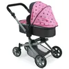 Bayer Chic 2000 Kombi-Puppenwagen Mika Sternchen grau Produktbild-Vorschau 4