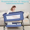 Lit d'appoint réglable en hauteur Lit bébé avec roulettes Voir les images du produit 3