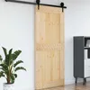 vidaXL Porta modello NARVIK, 100 x 210 cm, legno massello Anteprima dell’immagine prodotto 2