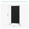 Angel Living 80X180CM Paravent individuel Cloison de Voir les images du produit 2