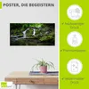 ARTland Poster Wasserfall Panorama Größe: 100x50 cm Produktbild-Vorschau 2