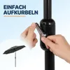 Alu Sonnenschirm Ø270cm Gartenschirm Terrassenschirm Produktbild-Vorschau 11