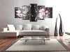 Akustikbild Blumen Orchidee 200x100 cm 5-teilige Bilder Produktbild-Vorschau 1