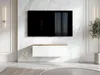 AX LIVING Barvo 100 TV Kommode Lowboard Braun / Weiß Produktbild-Vorschau 1