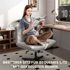 Yaheetech Bürostuhl mit breitem Sitz, ergonomischer Produktbild-Vorschau 2