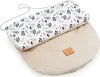 Boho Garden & Ecru Velvet Fußsack für Autositz und Produktbild-Vorschau 3