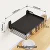 Mikrowellen Regal Hängend, Mikrowelle Halterung Wand, mit Produktbild-Vorschau 2