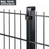 ROYSSON® Doppelstabmattenzaun 6/5/6 Komplettset | 17,5 m Produktbild-Vorschau 3