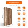 IZODEKOR Wandverkleidung Holz Styropor 3D Wandpaneele - Produktbild-Vorschau 2