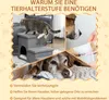PawHut Hundetreppe, 3 Stufige Katzentreppe mit Höhle, Produktbild-Vorschau 4