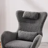 okwish Schaukelstuhl, weicher Teddy-Plüsch-Schaukelstuhl, Produktbild-Vorschau 7