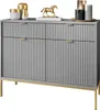 CORTADO GOLD Kommode KSZ104 mit Schubladen grau Produktbild-Vorschau 6