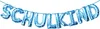 Oblique Unique Schulkind Folienballon Girlande Produktbild-Vorschau 1
