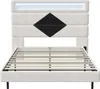 Fortuna Lai Polsterbett 140x190 cm, Schwebebett mit LED, Produktbild-Vorschau 5