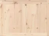 A close-up view of a wooden laundry basket, showing the texture and grain of the pine wood. Produktbild-Vorschau