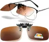GKA polarisierte Sonnenbrille Aufsatz Clip on braun Produktbild-Vorschau 1