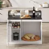 Wyspa kuchenna Merax z barem i miejscem do odpoczynku dla Podgląd zdjęcia produktu 3
