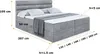 ALTDECOR Boxspringbett mit H3 Matratze und Topper - 120 x Produktbild-Vorschau 6